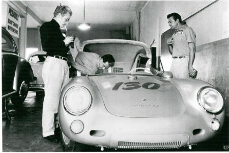 james dean porsche 550 spyder poster